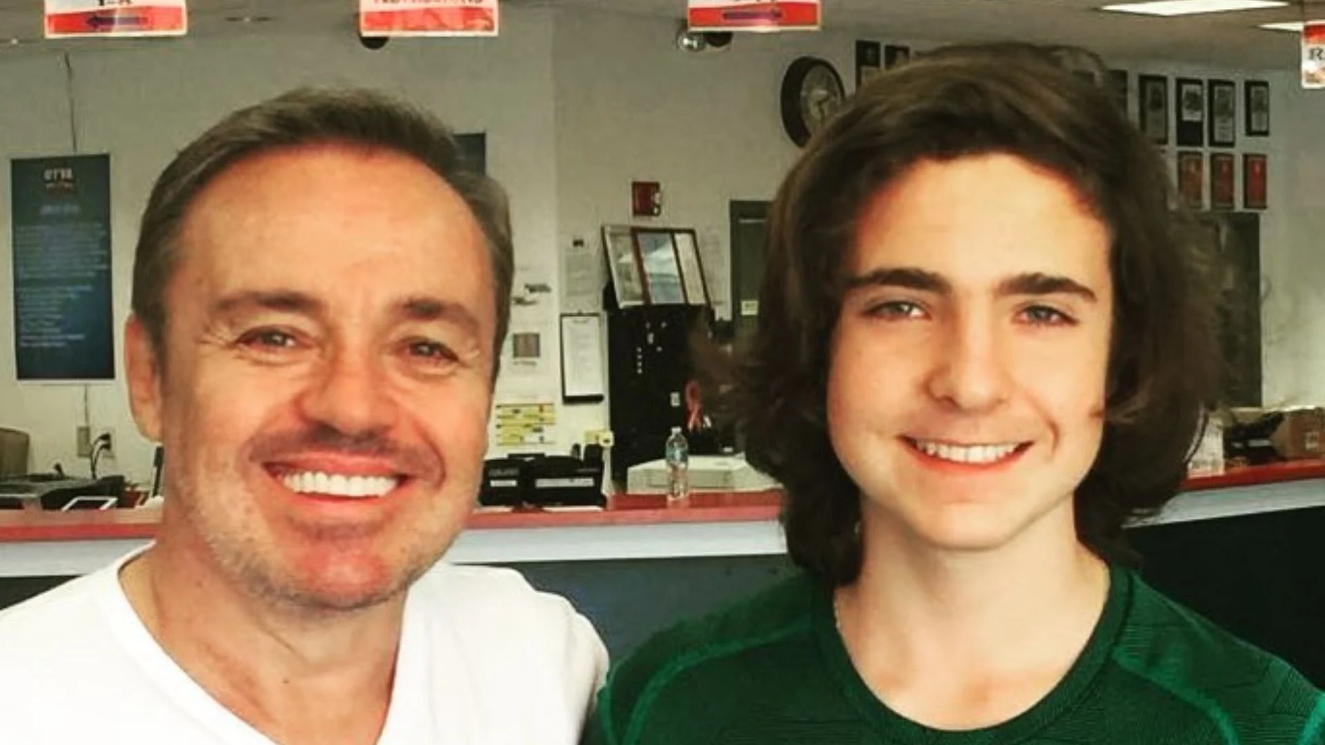 Gugu e o filho. Foto: Reprodução/Instagram