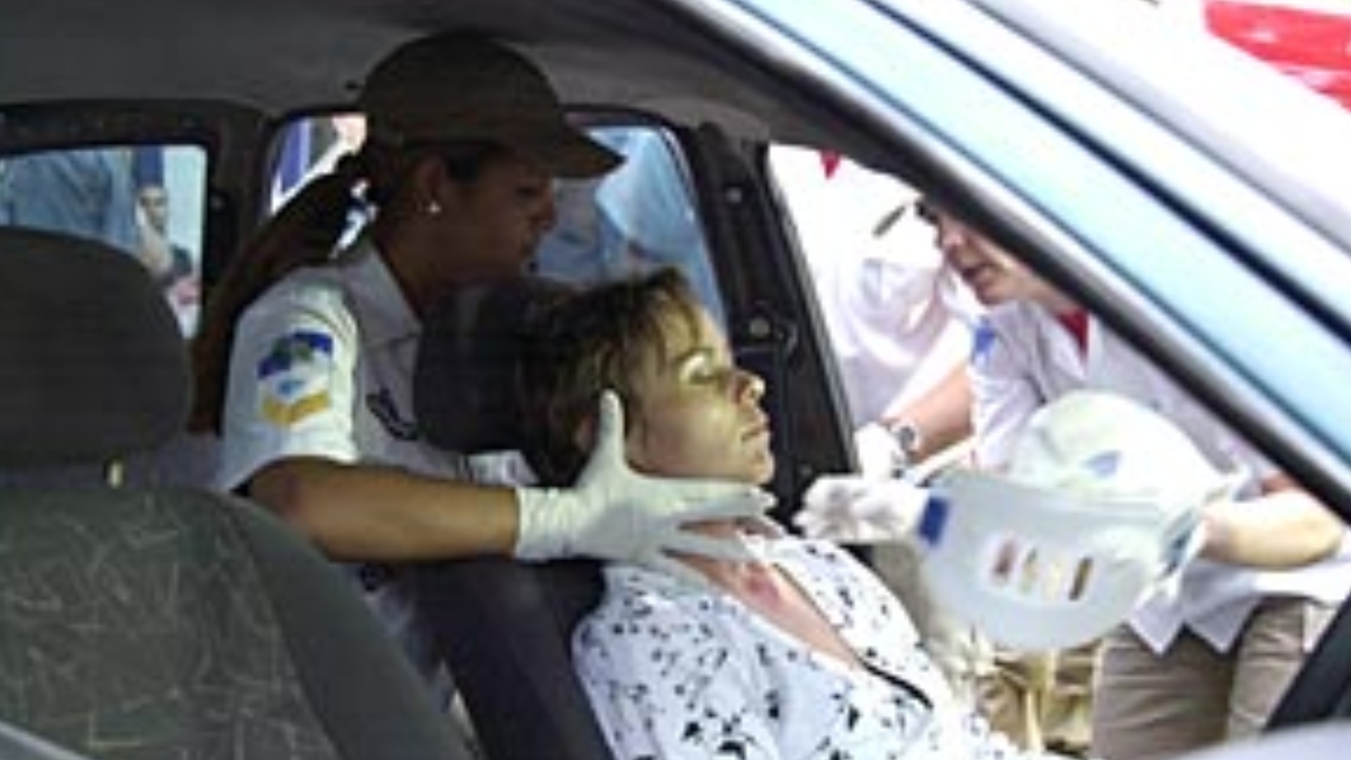 Heloísa sofre acidente (Reprodução/Globo)