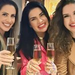 Faby Monarca, Solange Gomes e Stephanie Gomes