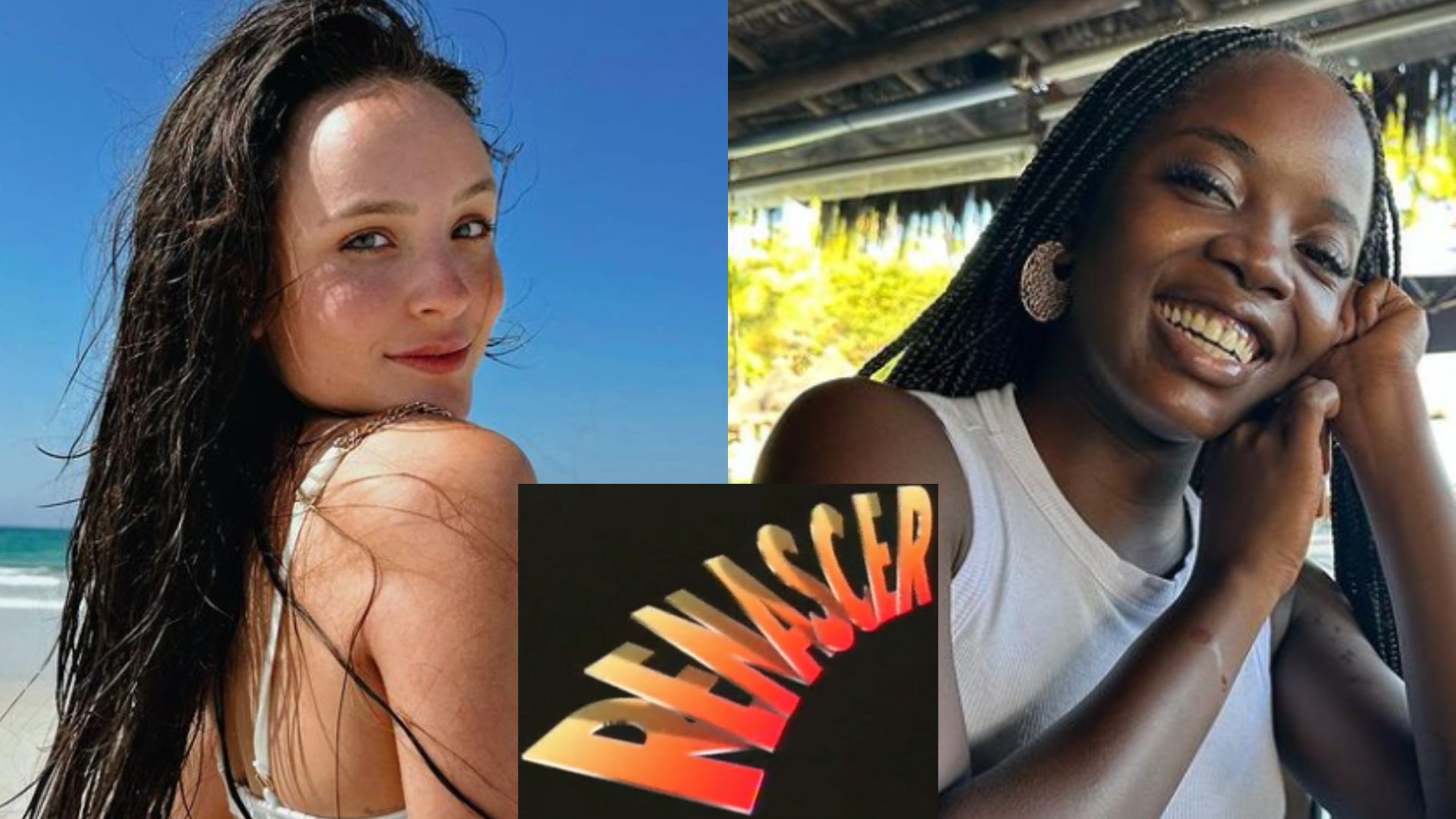 Larissa Manoela e Clara Moneke - Reprodução/Instagram e TV Globo