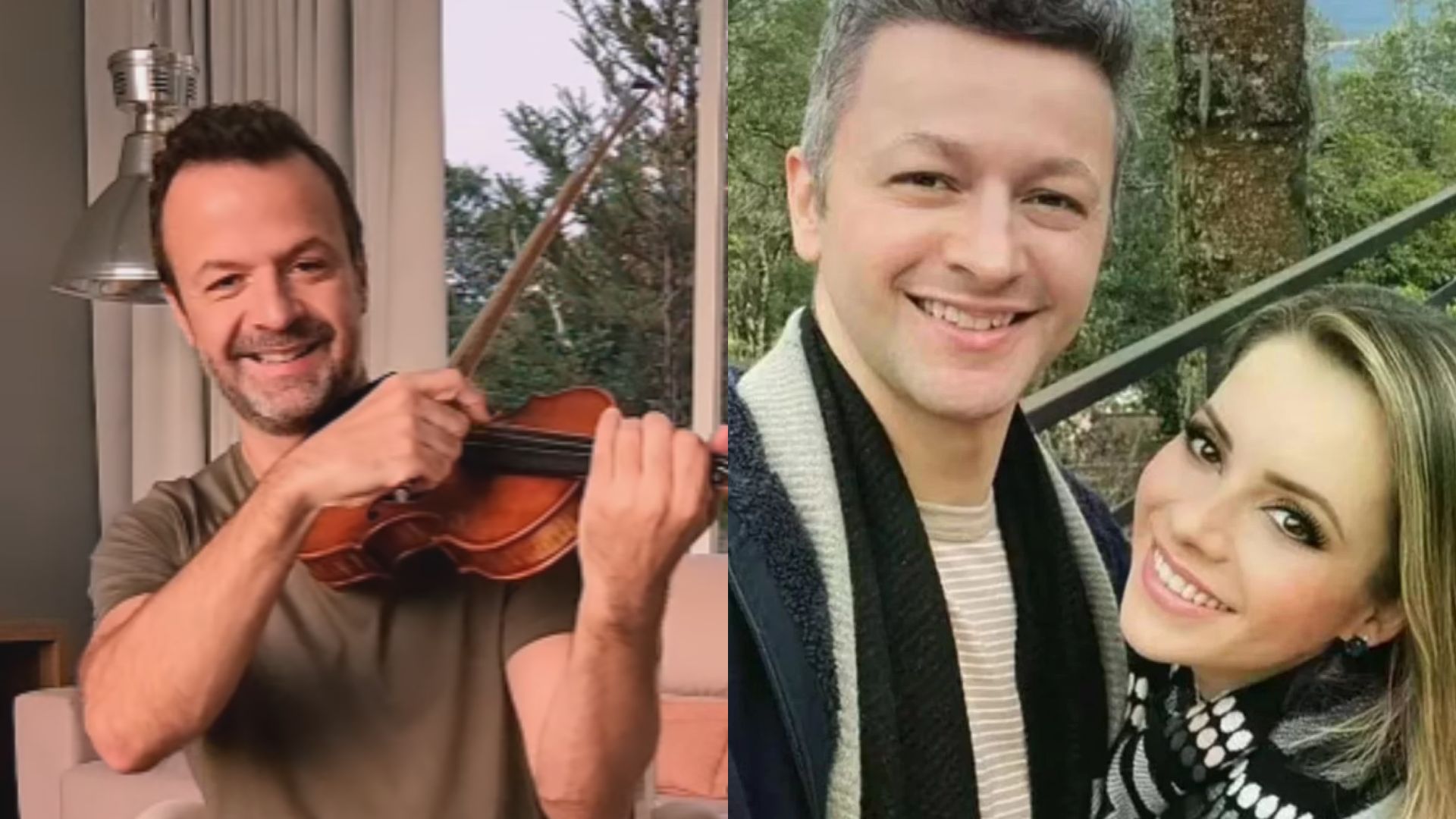Amon Lima, Lucas Lima e Sandy - Reprodução/Instagram