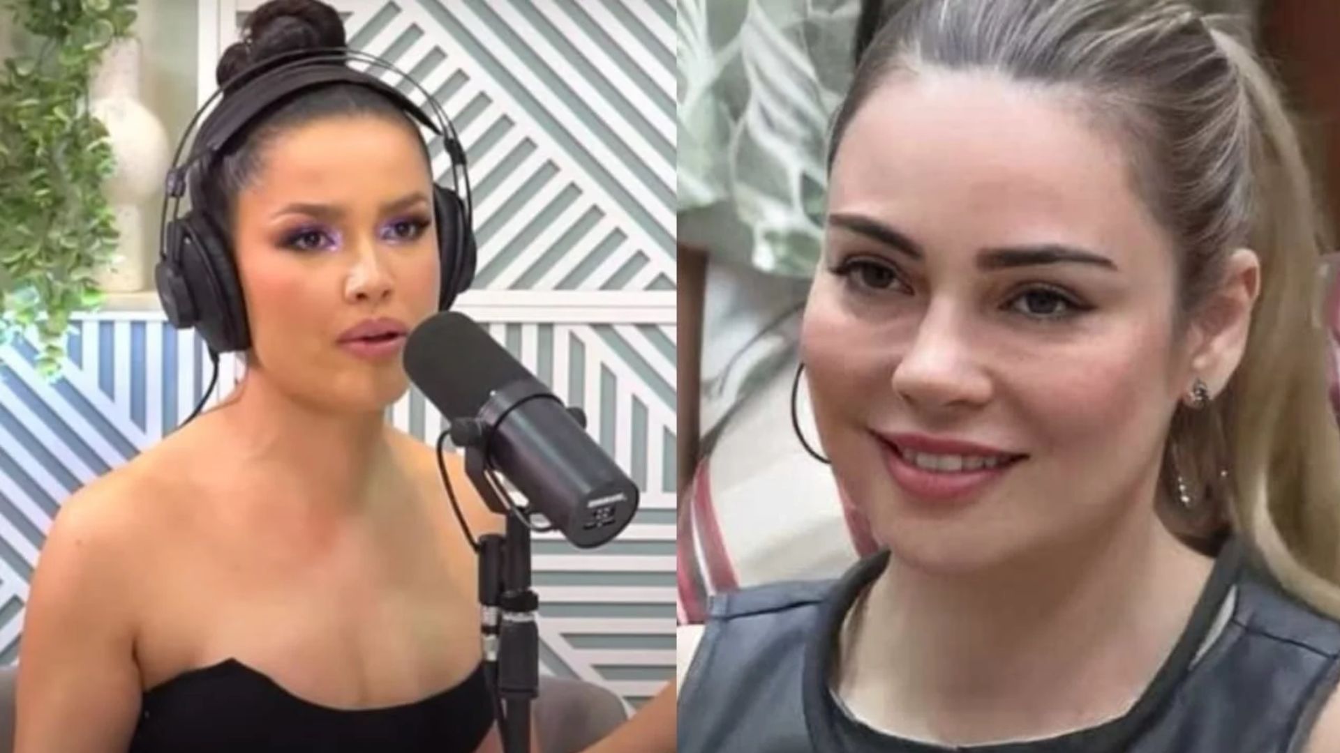 Juliette e Rachel Sheherazade - Reprodução/Redes Sociais/RecordTV