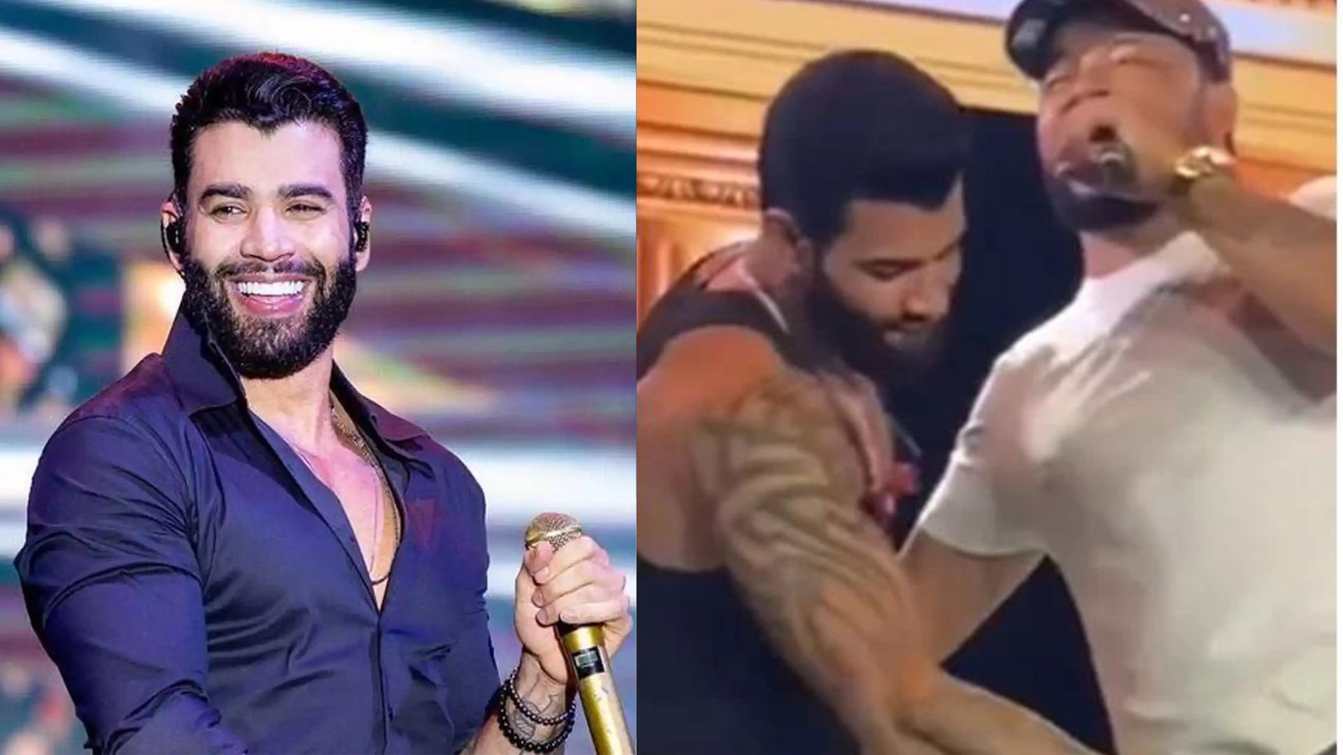 Gusttavo Lima e Jhonny (Reprodução)