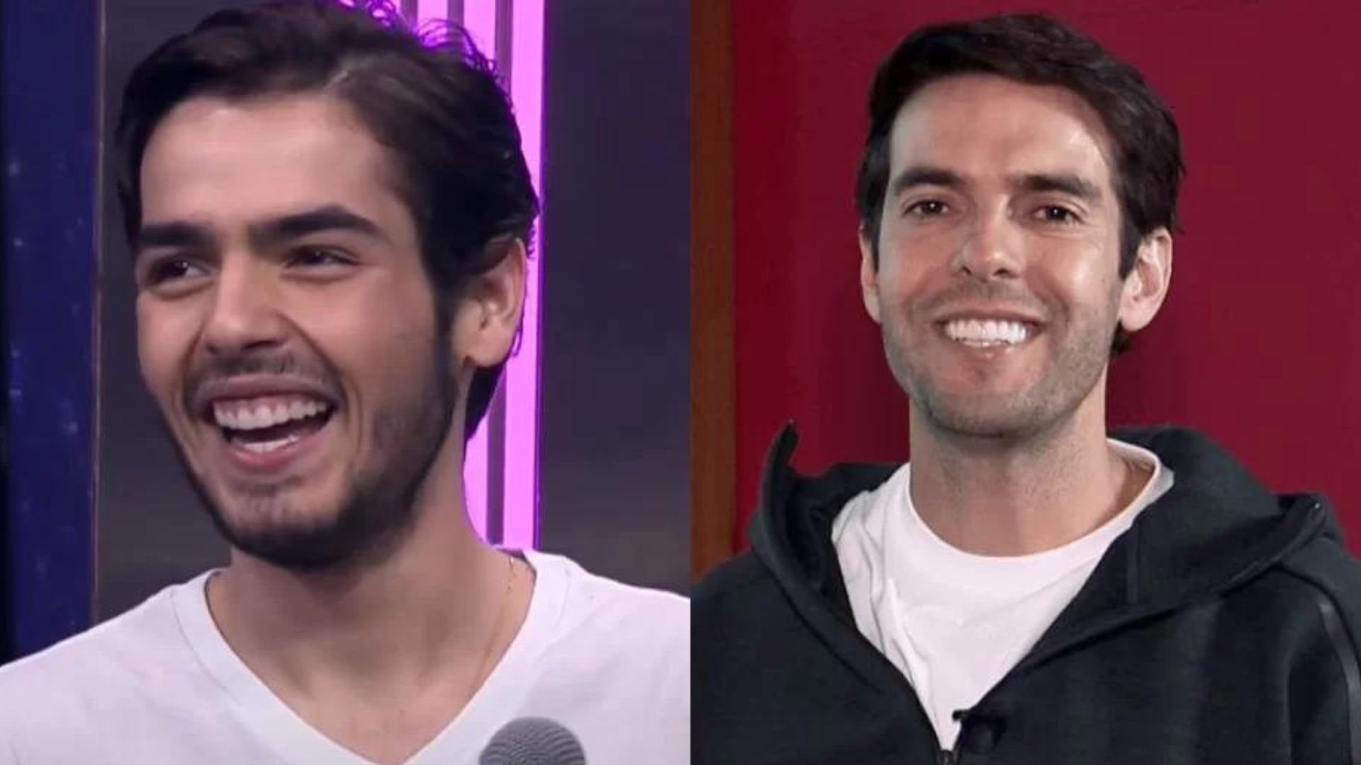João Guilherme Silva e Kaká (Reprodução)