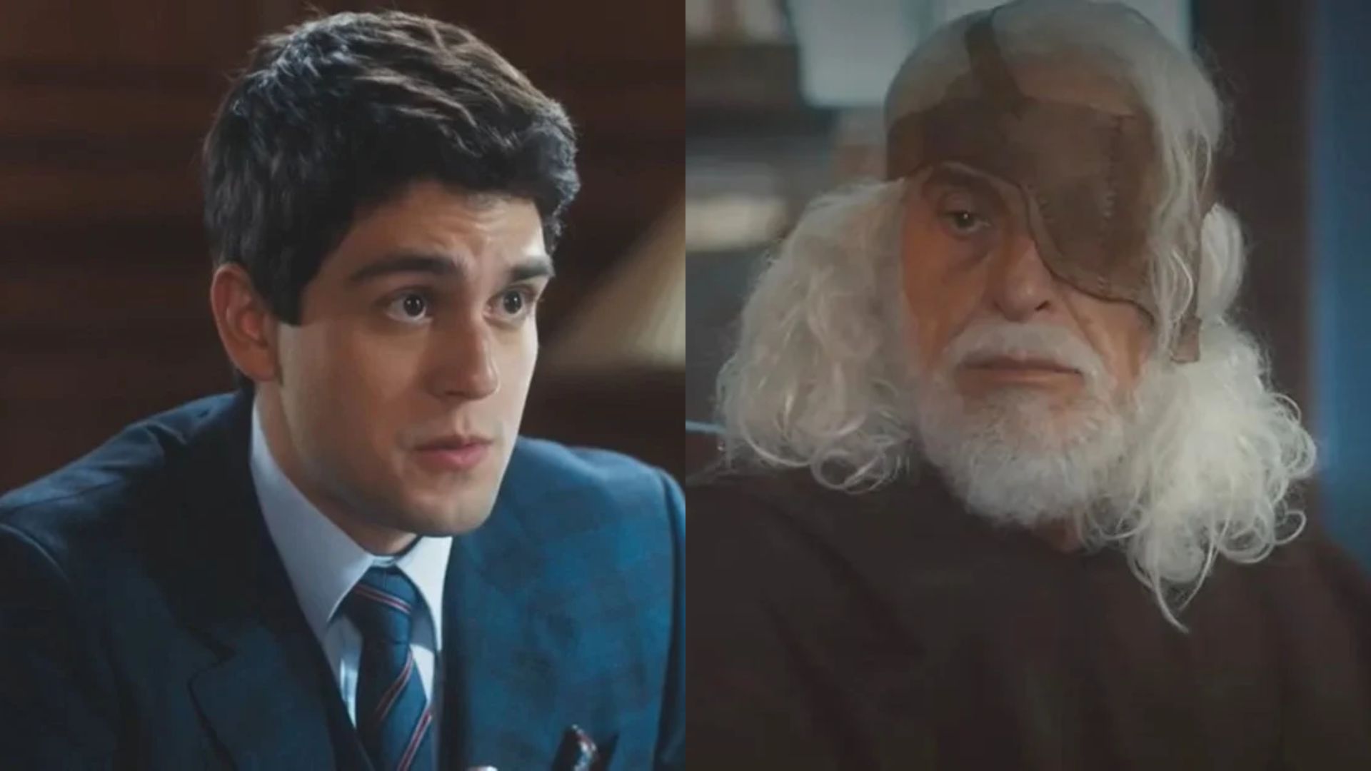 Júlio e Leonel em 'Amor Perfeito'. Reprodução/TV Globo