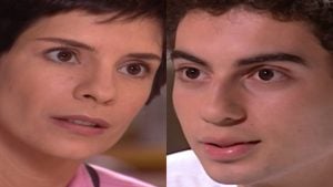 Raquel e Fred (Reprodução/Globo)