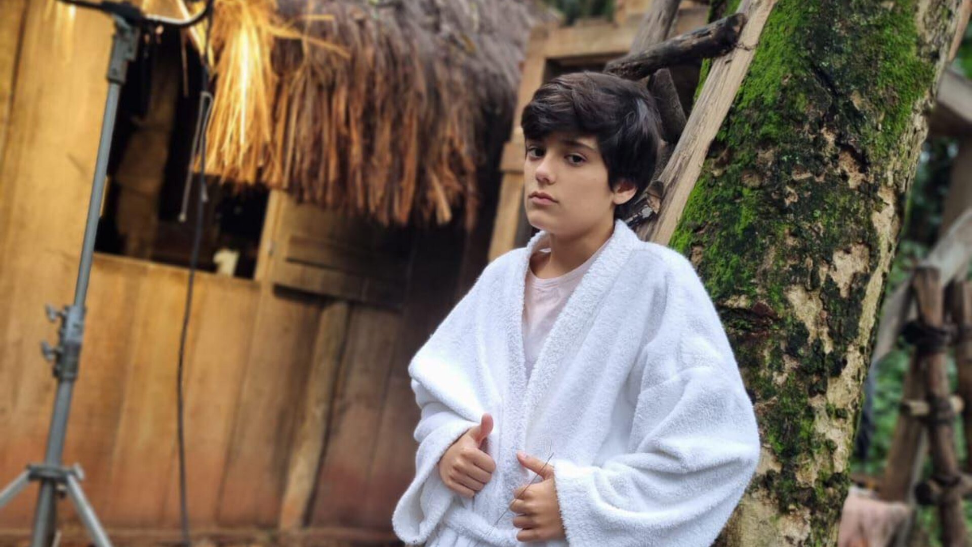 Fred Garcia interpreta personagem de Cauã Reymond quando criança em 'Terra e Paixão'