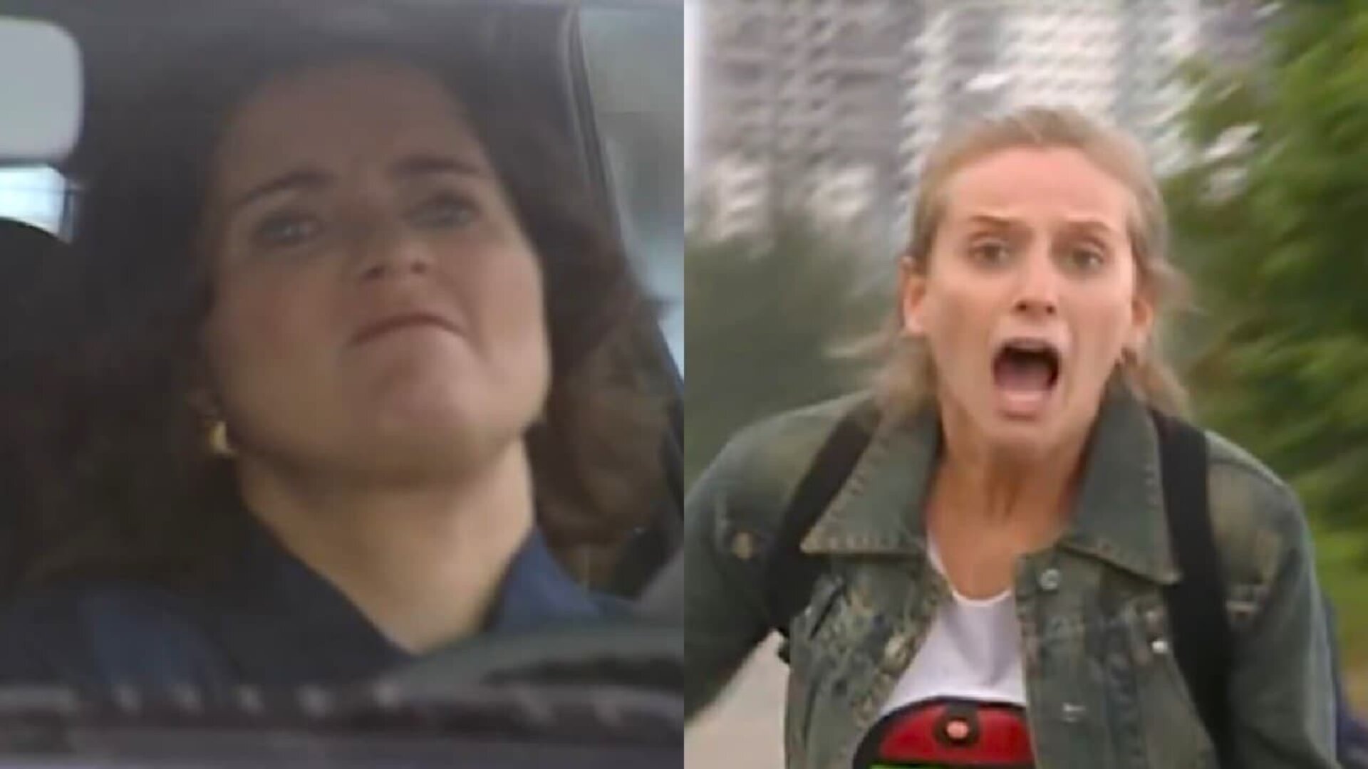 Margareth (Laura Lustosa), mãe de Clara (Alinne Moraes), e Rafaela (Paula Picarelli) em 'Mulheres Apaixonadas'