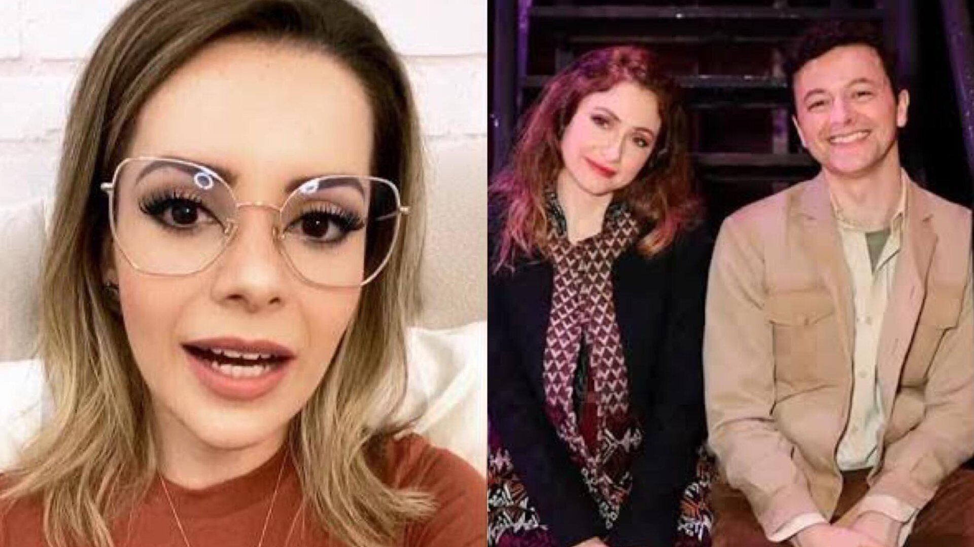 Sandy, Bruna Guerin e Lucas Lima