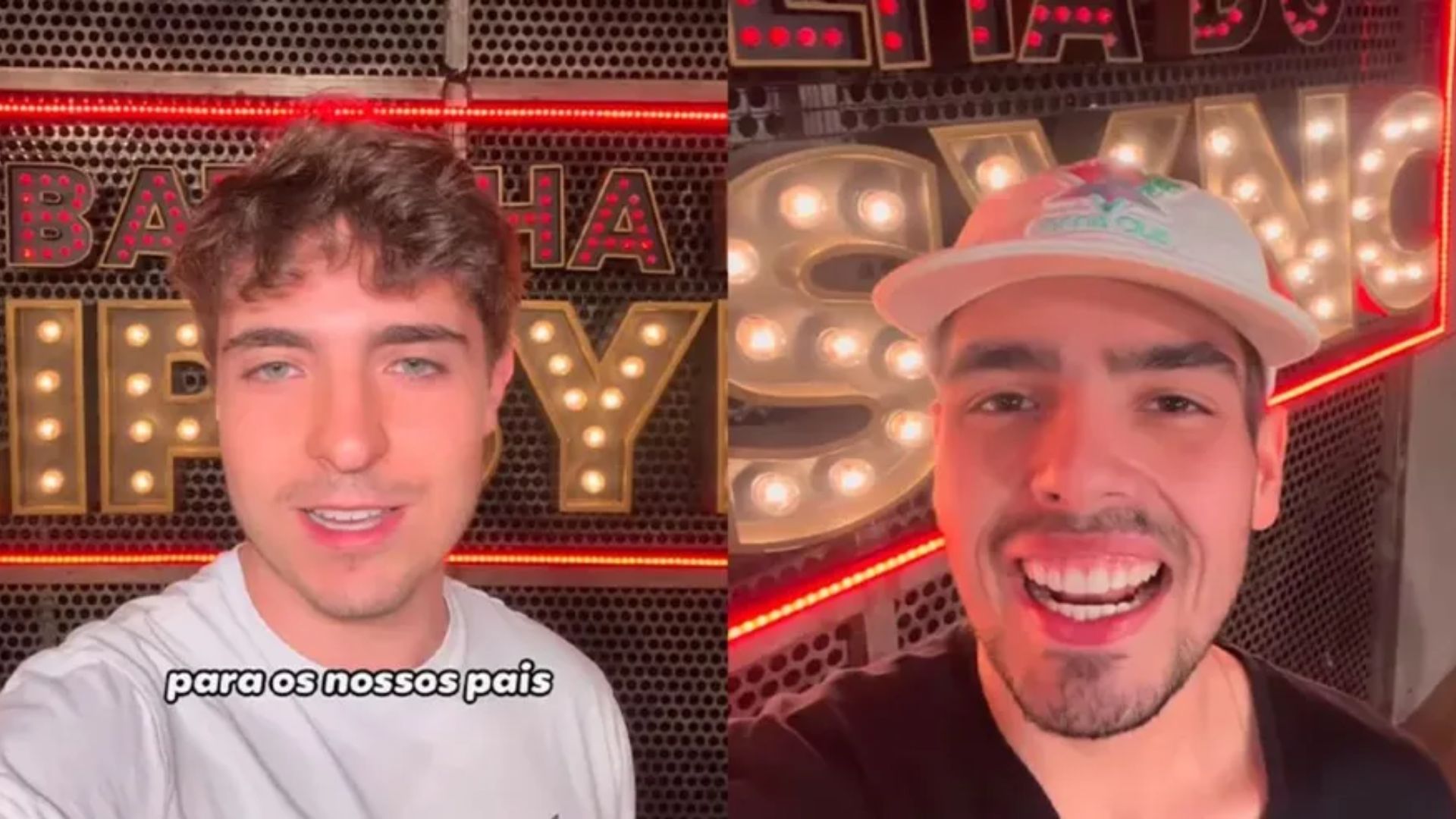 João Augusto Liberato e João Gulherme Silva - Reprodução/Instagram