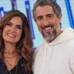 Fátima Bernardes e Marcos Mion (Reprodução/TV Globo)