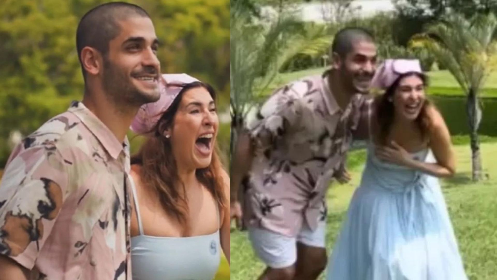 Fernanda Paes Leme e Victor Sampaio (Reprodução/Instagram)