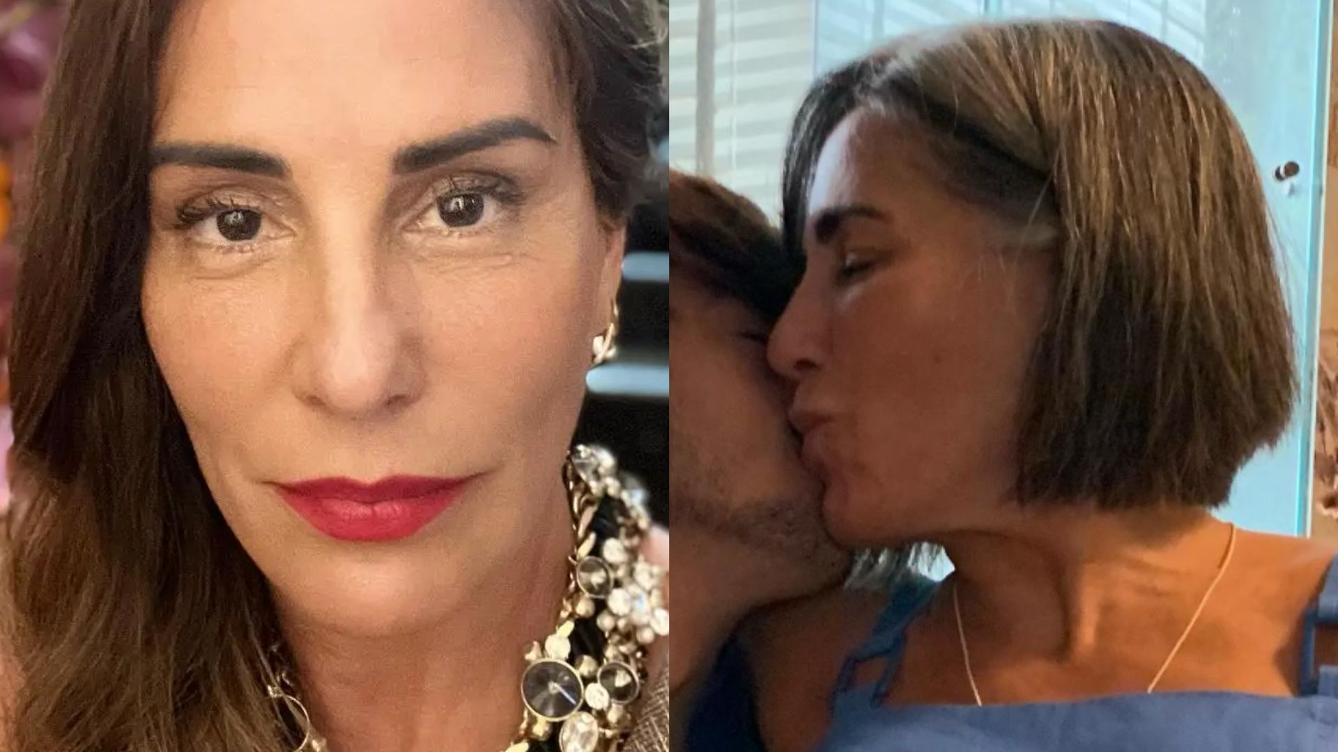Gloria Pires e o filho, Bento. Reprodução/Instagram
