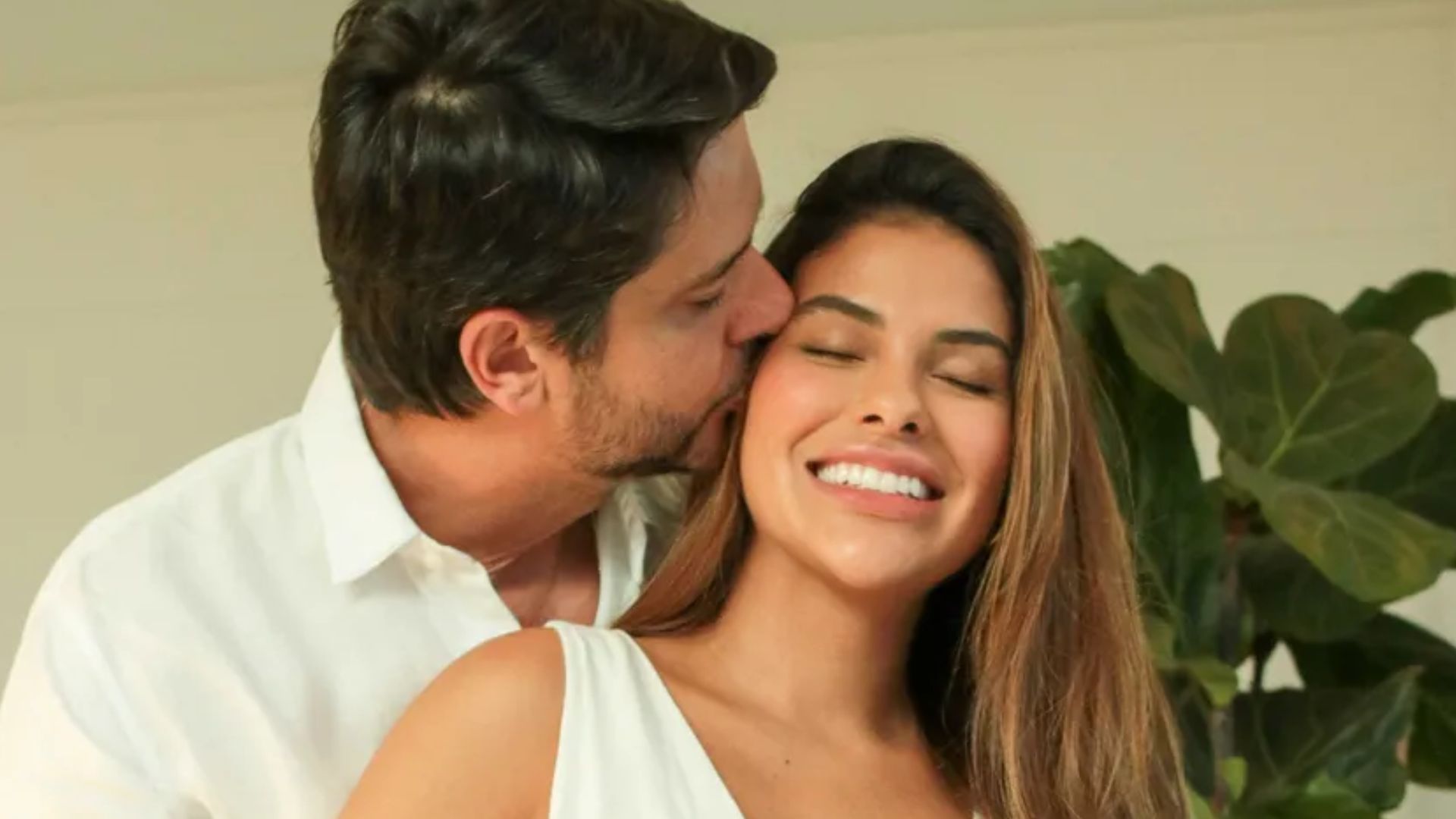 Munik Nunes e Paulinho Simão. Reprodução/Instagram