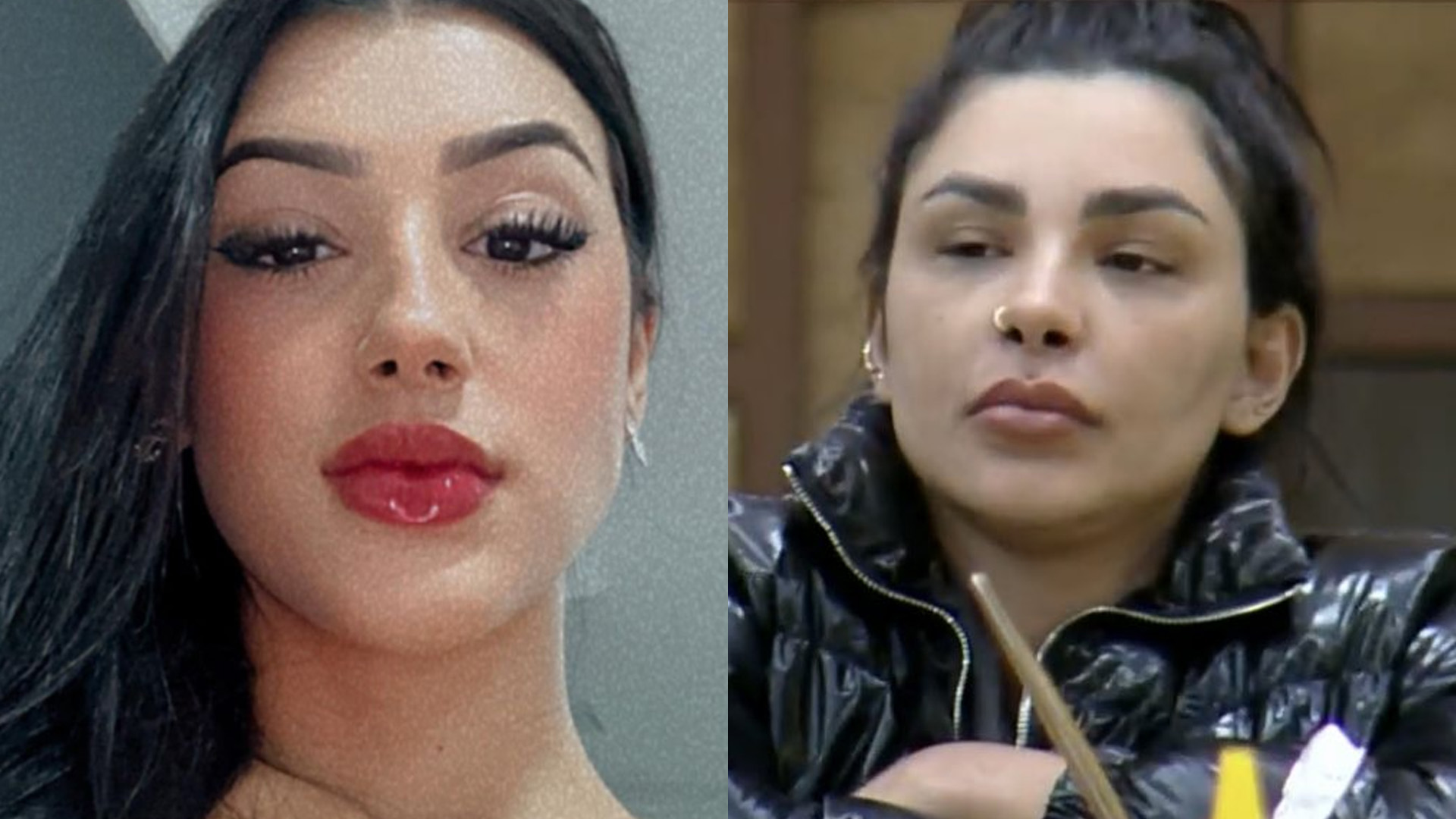 Bia Miranda e Jenny Miranda, em 'A Fazenda 15'