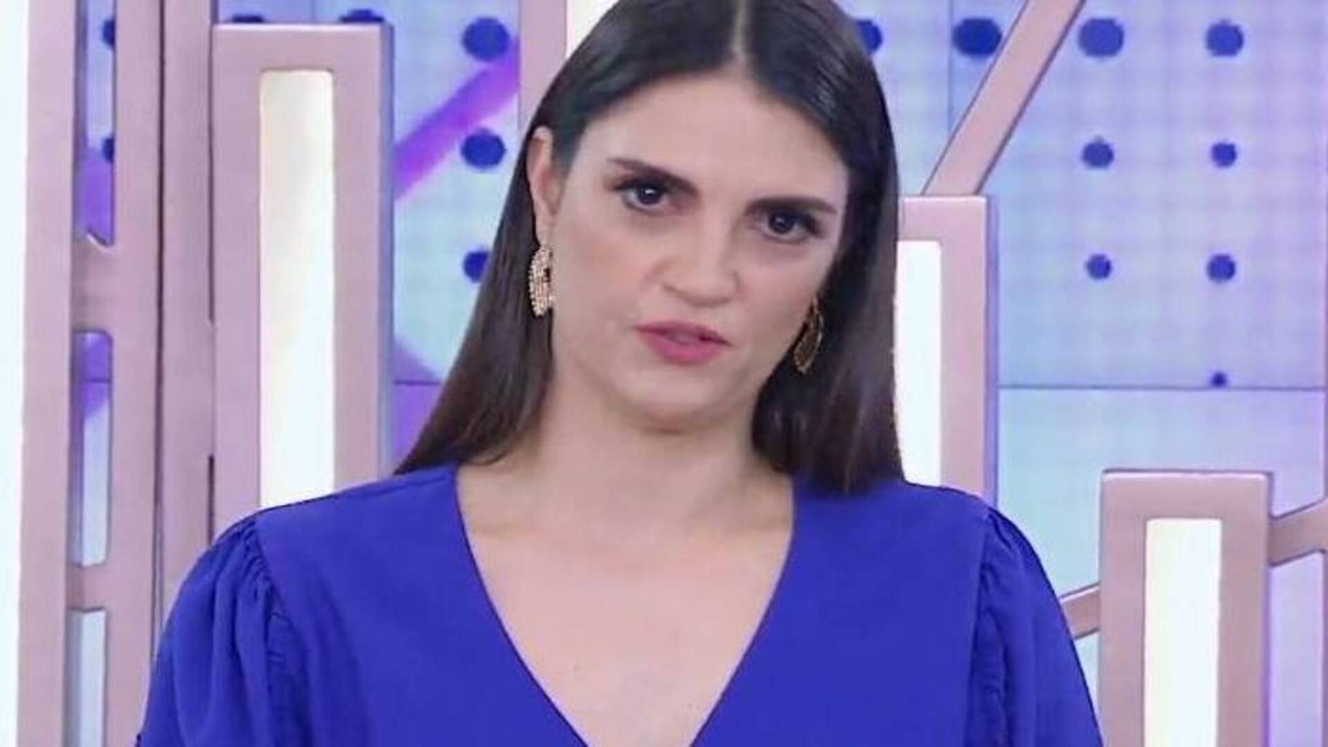 Chris Flores no 'Fofocalizando'