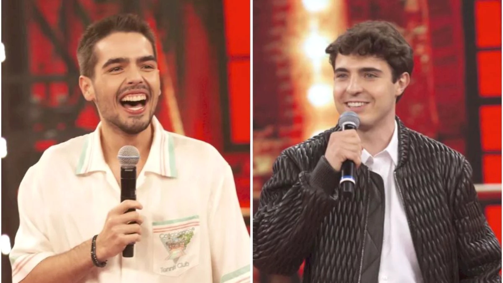 Filhos de Faustão e Gugu. Fotos: Léo Rosario/Globo