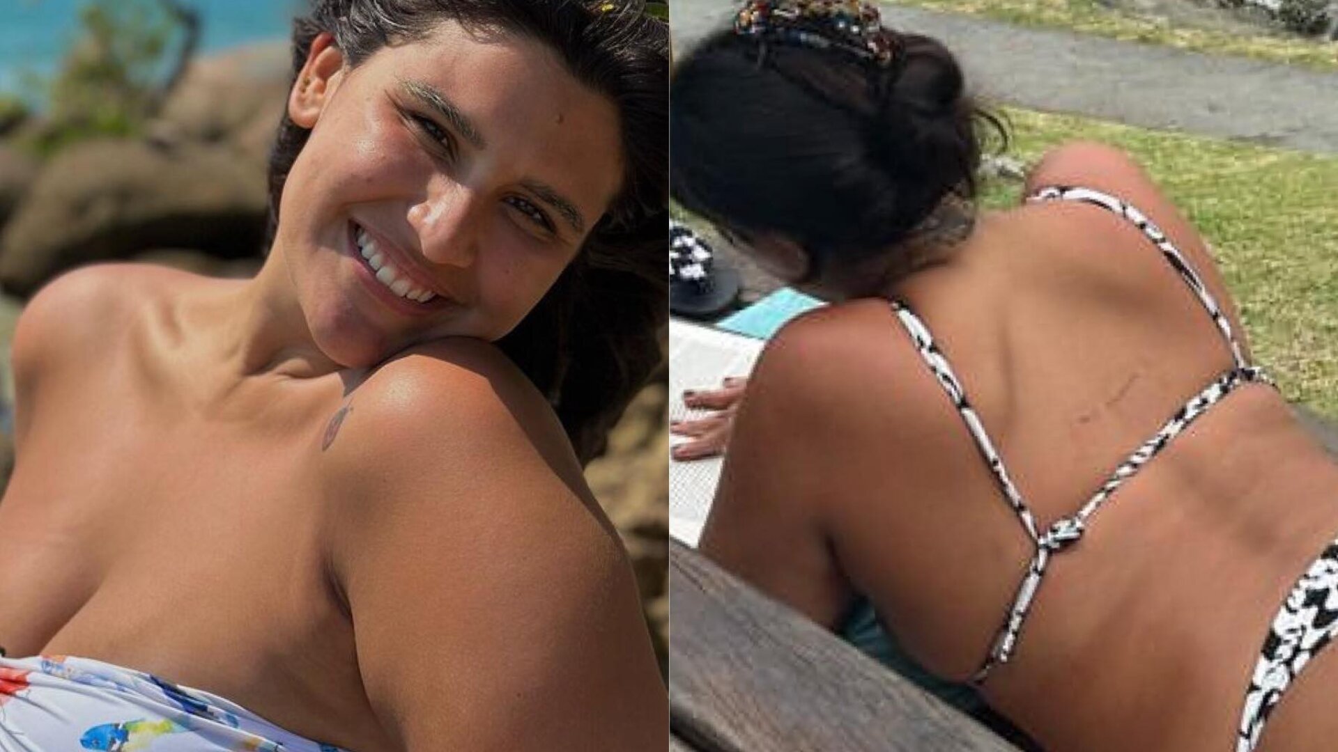 Giulia Costa, filha de Flávia Alessandra