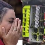 Jenny Miranda chora e fica aos prantos após mensagem de carro de som em 'A Fazenda 15'