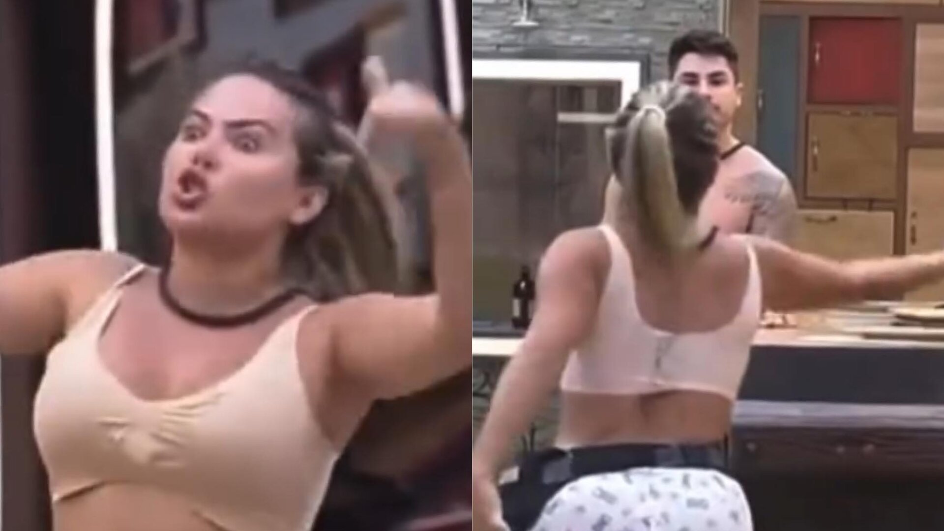 Kally Fonseca e Lucas Souza em 'A Fazenda 15'