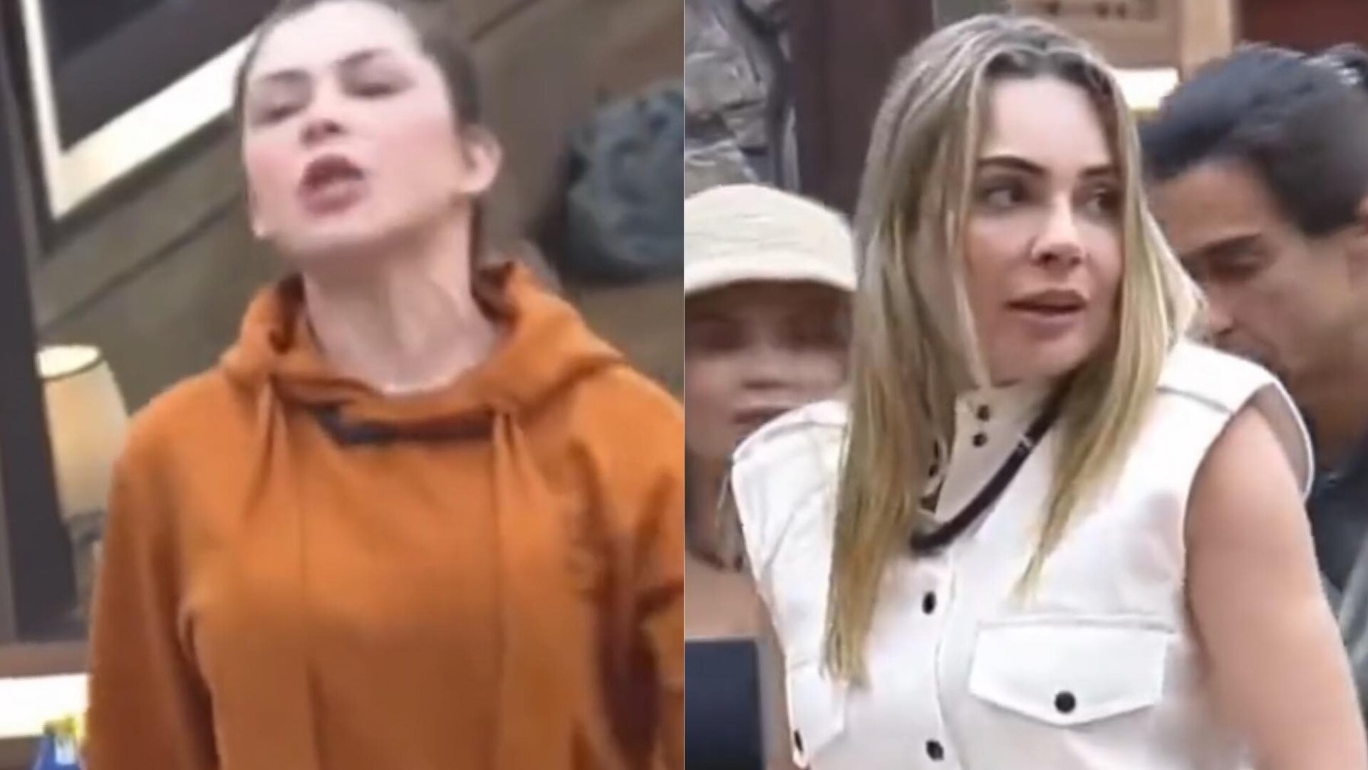 Nadja e Rachel Sheherazade em 'A Fazenda 15'