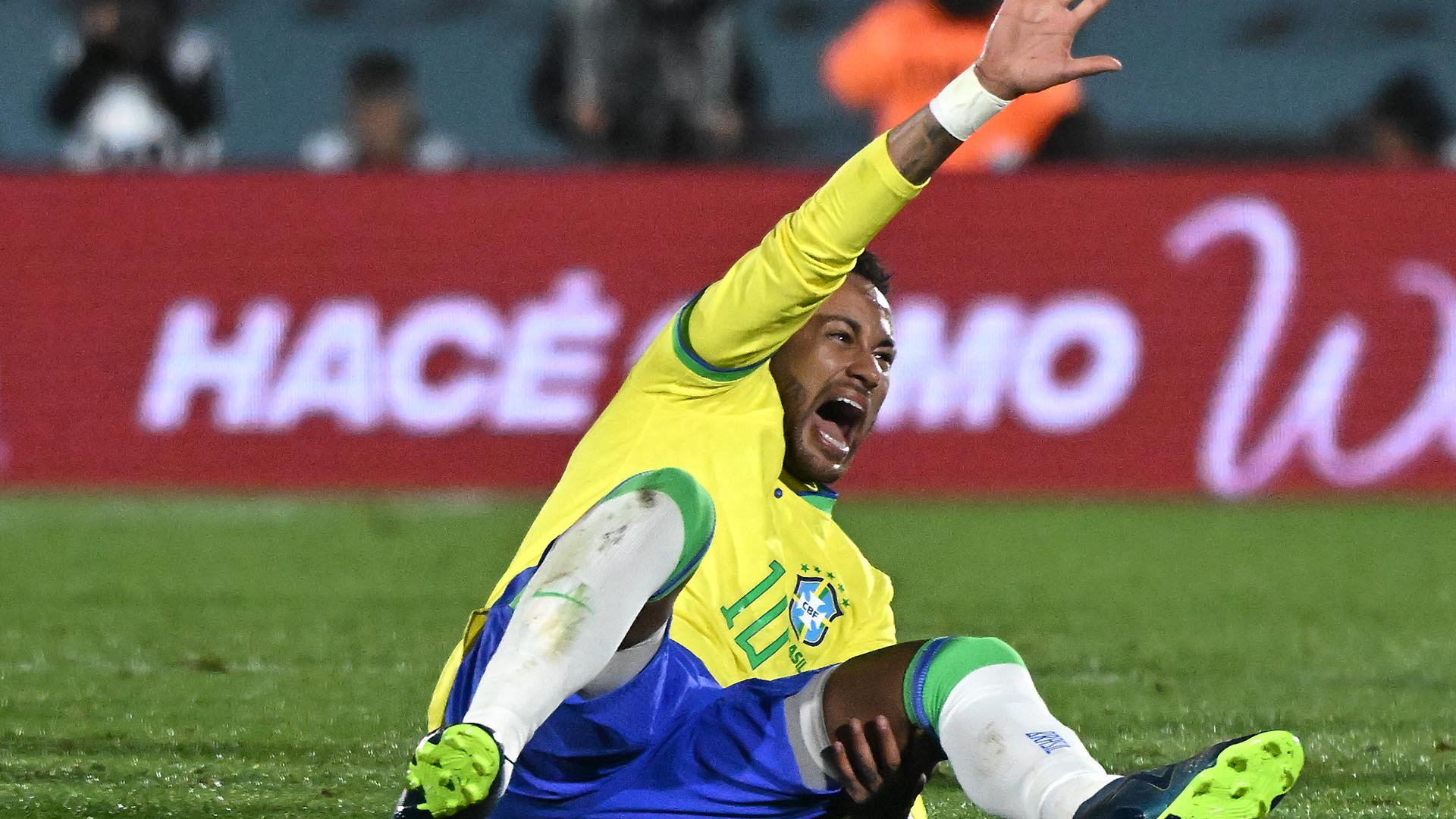 Neymar Jr no jogo da Seleção Brasileira