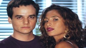Wagner Moura e Camila Pitanga em 'Paraíso Tropical'. Foto: João Miguel Junior/Globo