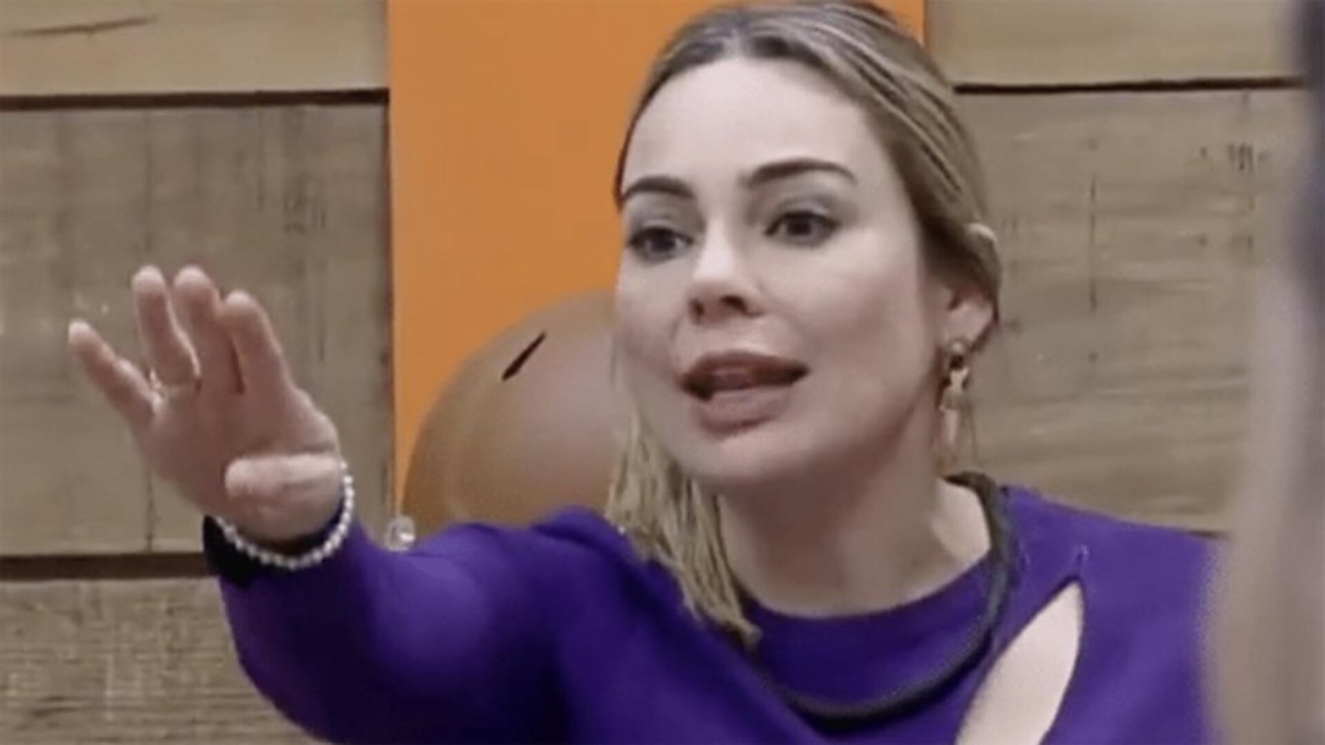 Rachel Sheherazade em 'A Fazenda 15'. Reprodução/ Record