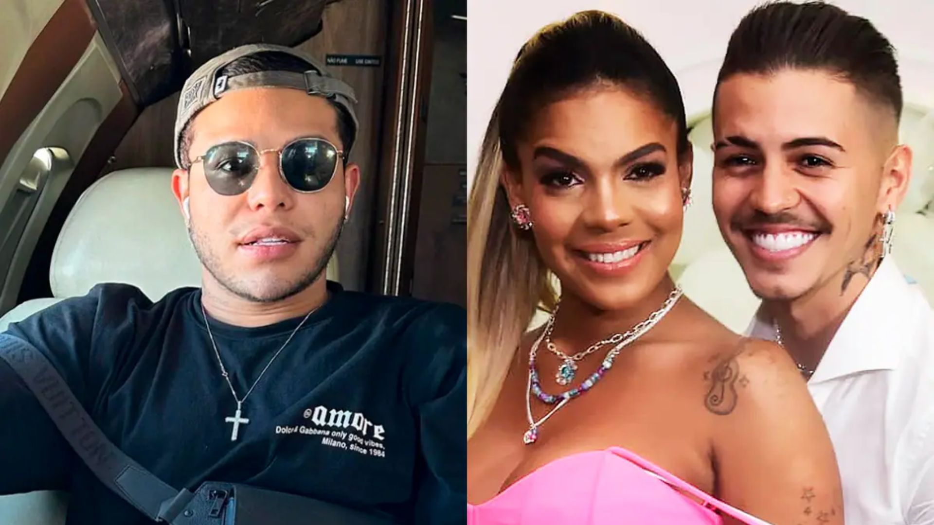 Tierry, MC Biel e Tays Reis - Reprodução/Instagram