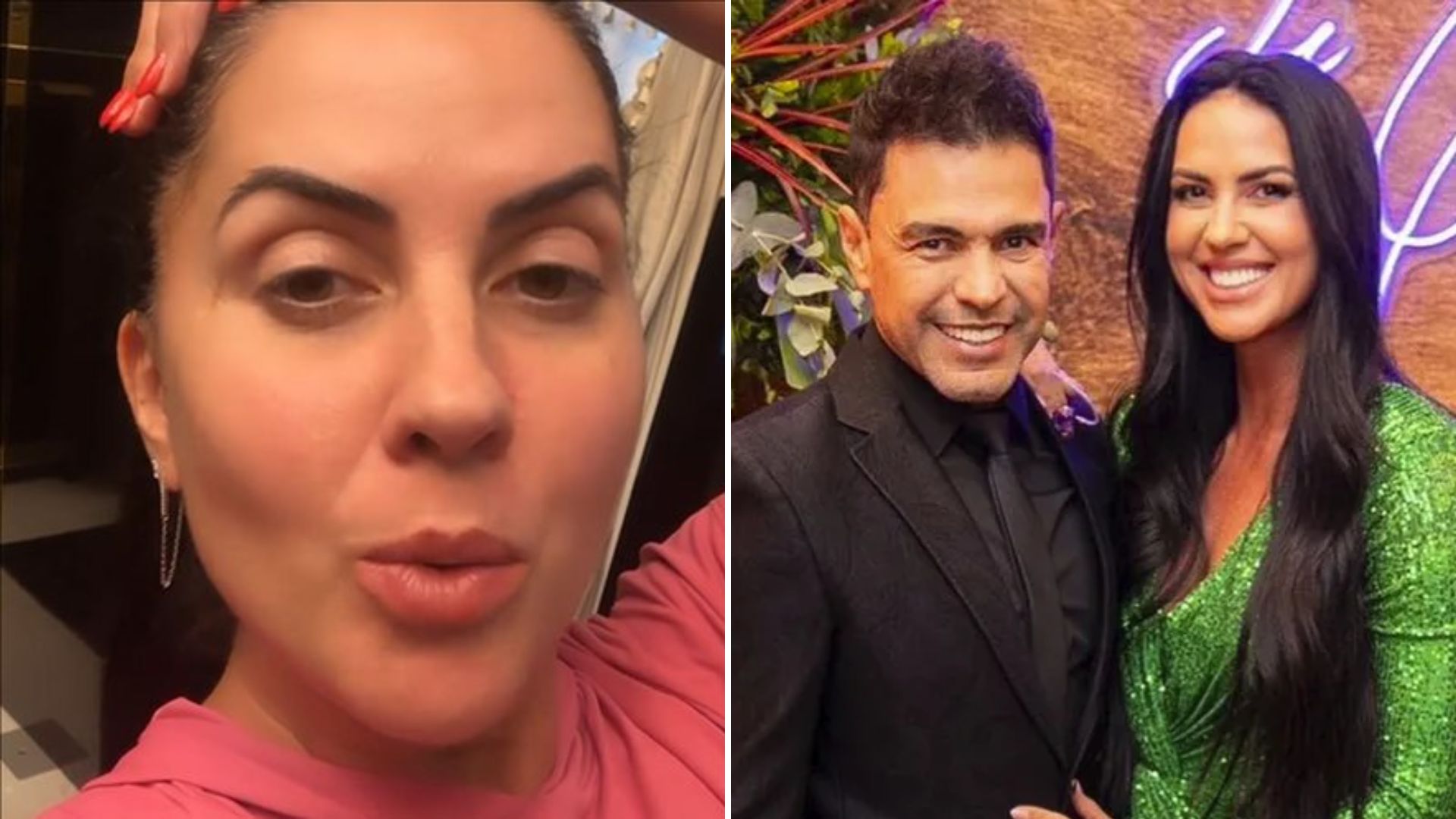 Graciele Lacerda e Zezé Di Camargo - Reprodução/Instagram