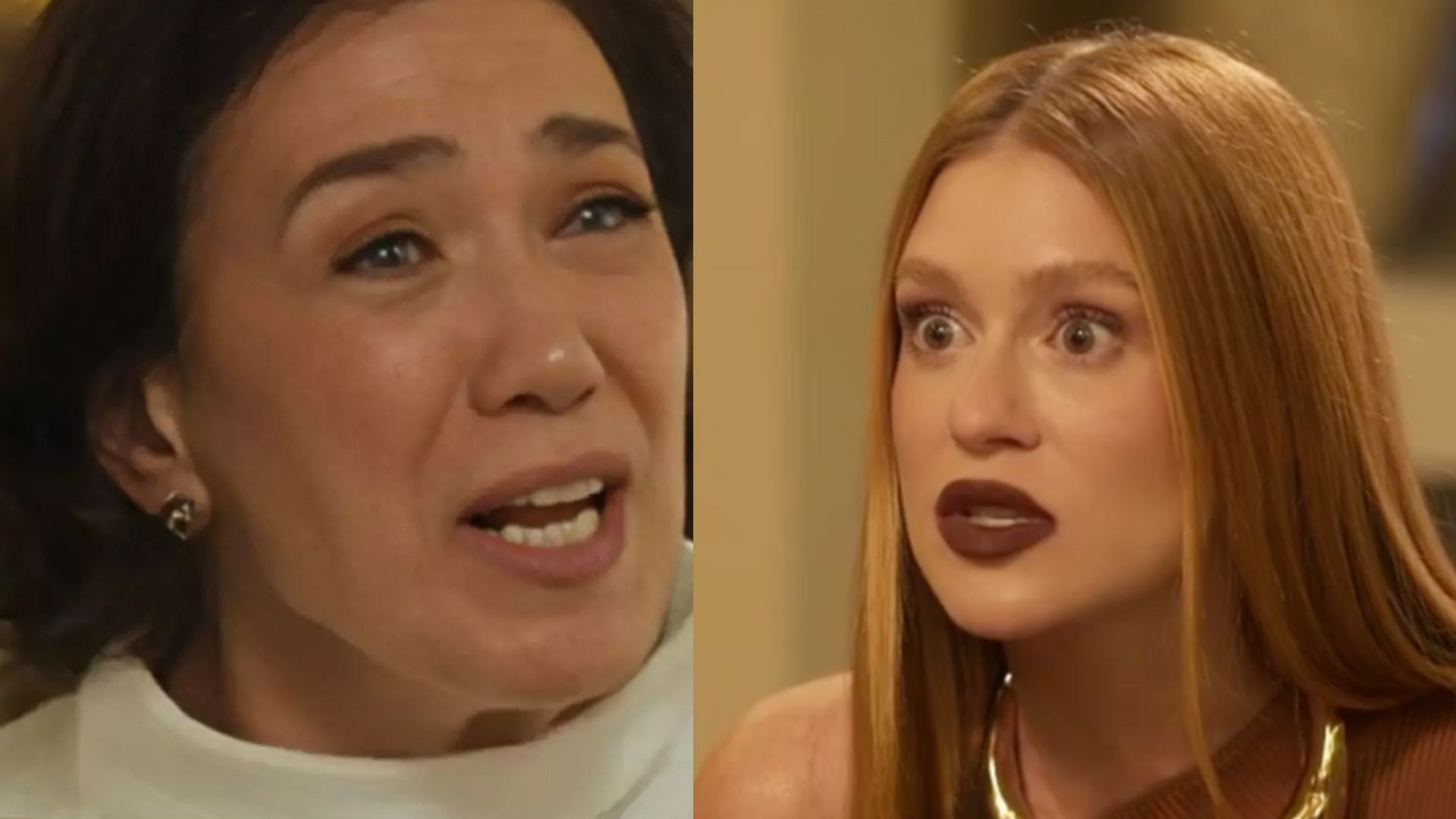 Bebel e Preciosa em 'Fuzuê' (Reprodução/TV Globo)