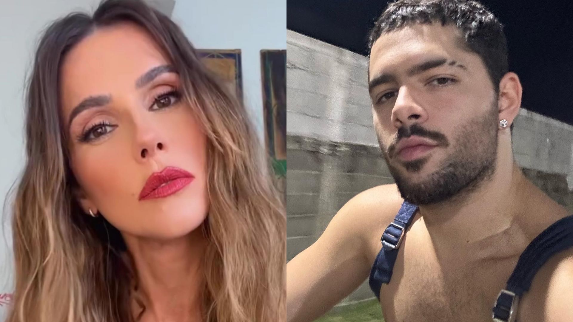 Deborah Secco e Pedro Sampaio. Reprodução/Instagram