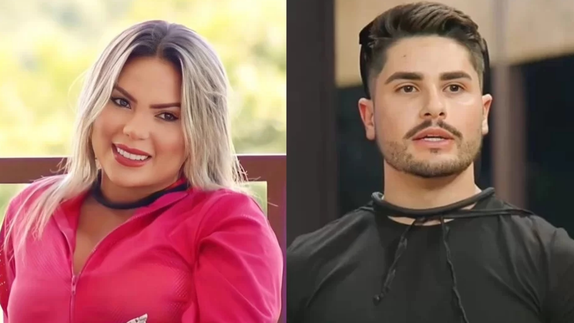 Kally Fonseca e Lucas Souza (Reprodução/PlayPlus)