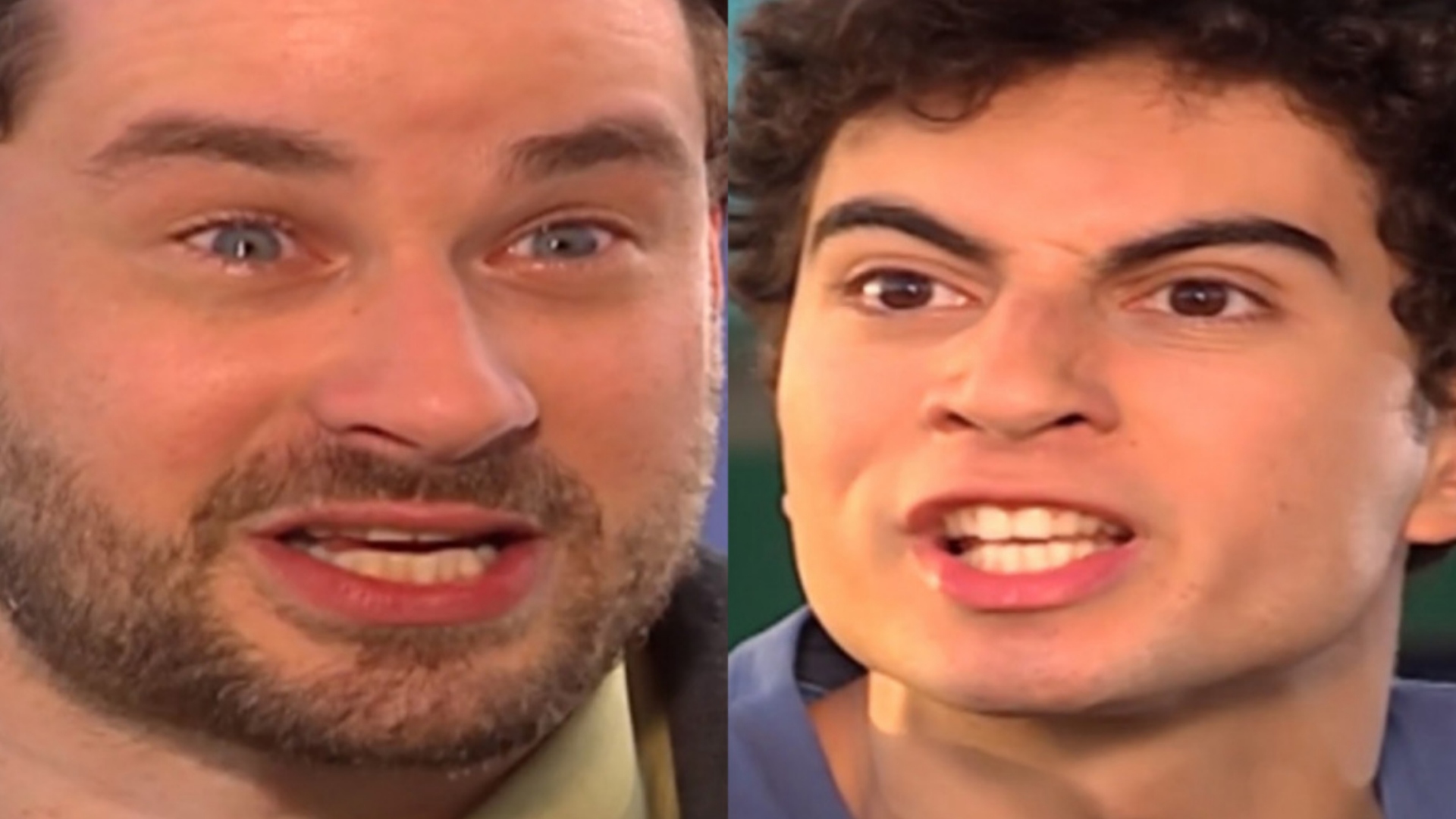 Marcos e Fred (Reprodução/Globo)