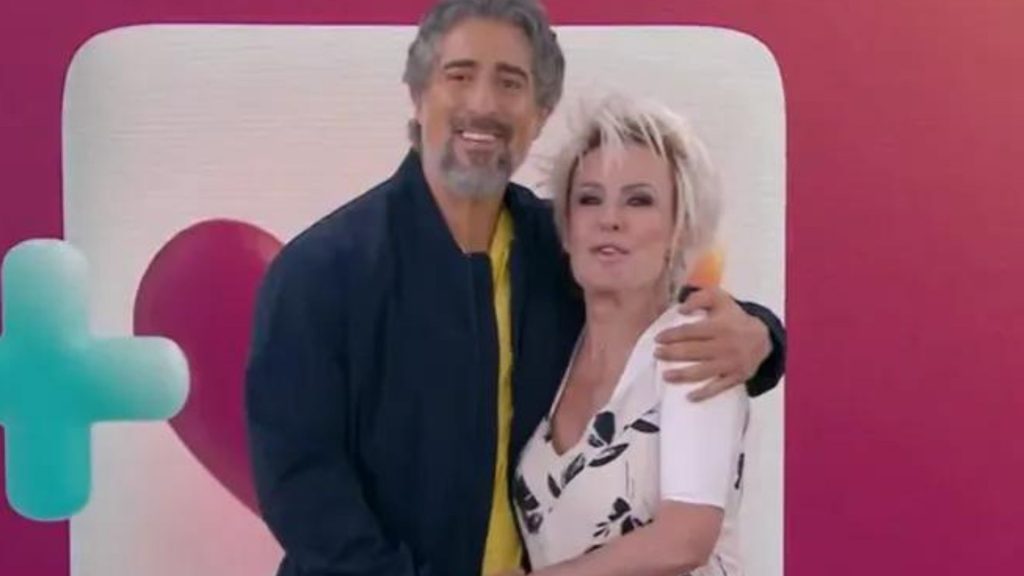 Marcos Mion e Ana Maria Braga (Reprodução/TV Globo)