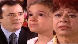 Téo, Salete e Inês em 'Mulheres Apaixonadas' (Reprodução/TV Globo)