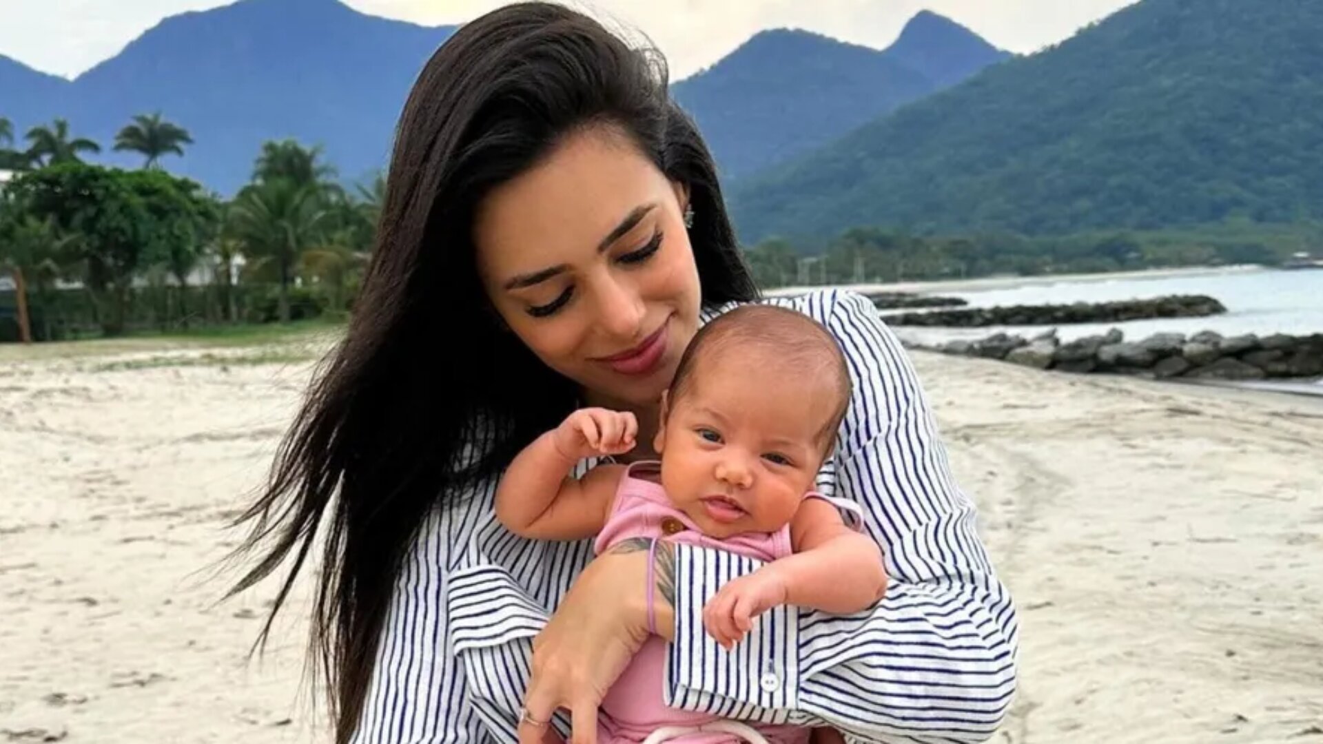 Bruna Biancardi e filha, Mavie