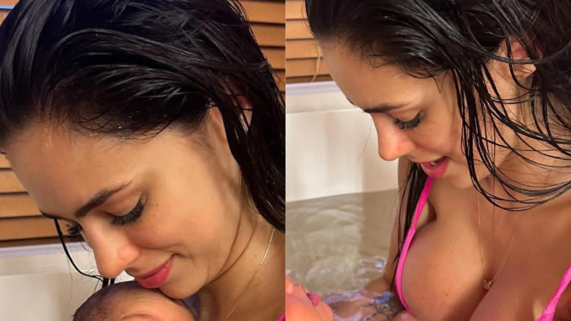 Bruna Biancardi com a filha, Mavie