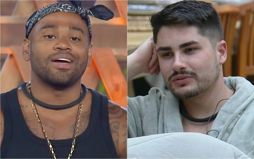 Cezar Black e Lucas Souza (Reprodução/PlayPlus)