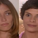 Eleonora (Joana Medeiros), mãe de Fred (Pedro Furtado), e Raquel (Helena Ranaldi) em 'Mulheres Apaixonadas'