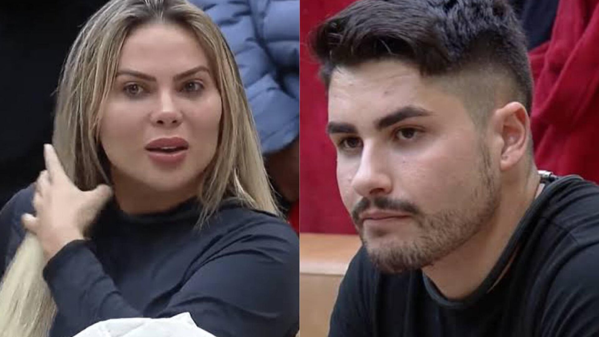 Kally e Lucas em 'A Fazenda 15'
