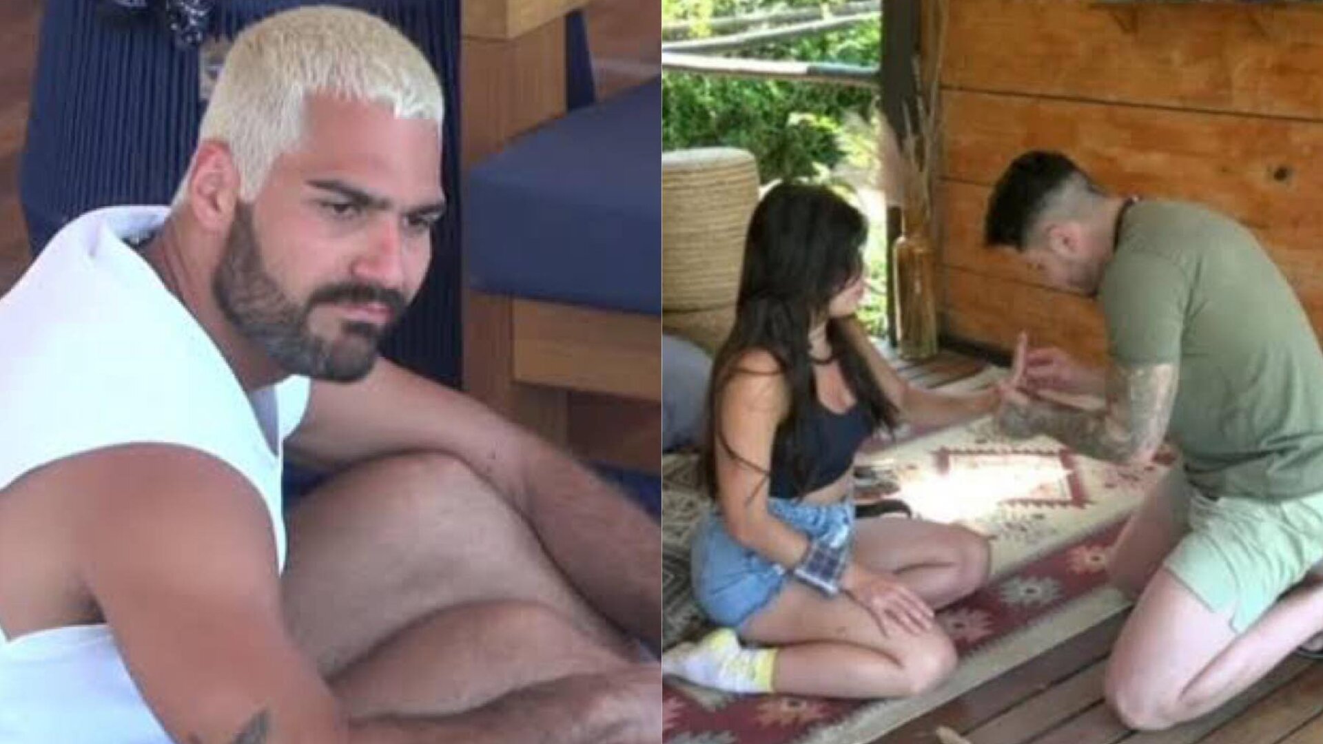 Shay, Jaquelline e Lucas Souza em 'A Fazenda 15'