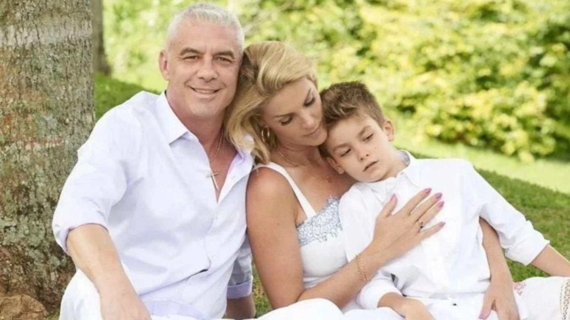 Alexandre Correa, Ana Hickmann e Alezinho (Reprodução/Instagram)