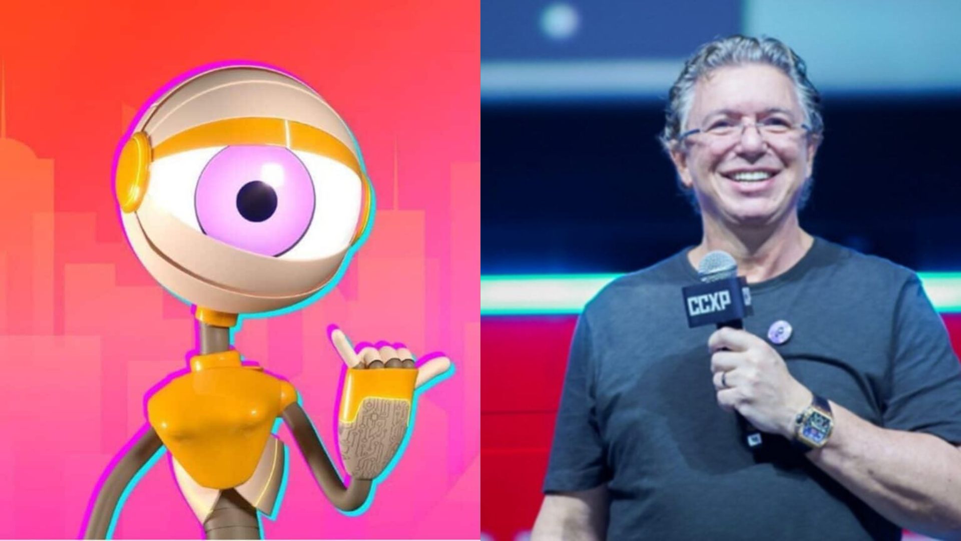 Bobinho na CCXP (Reprodução)