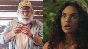 César e Luna em 'Fuzuê' (Reprodução/TV Globo)