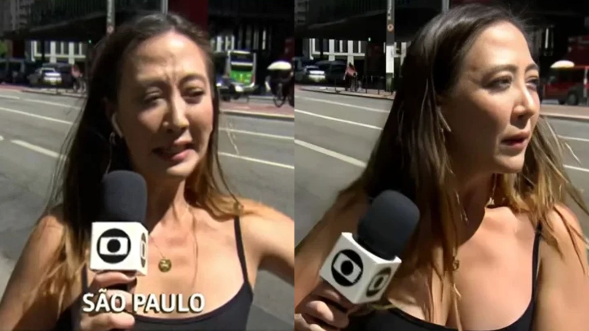 Juliane Massaoka, repórter do 'Encontro'. Reprodução/TV Globo