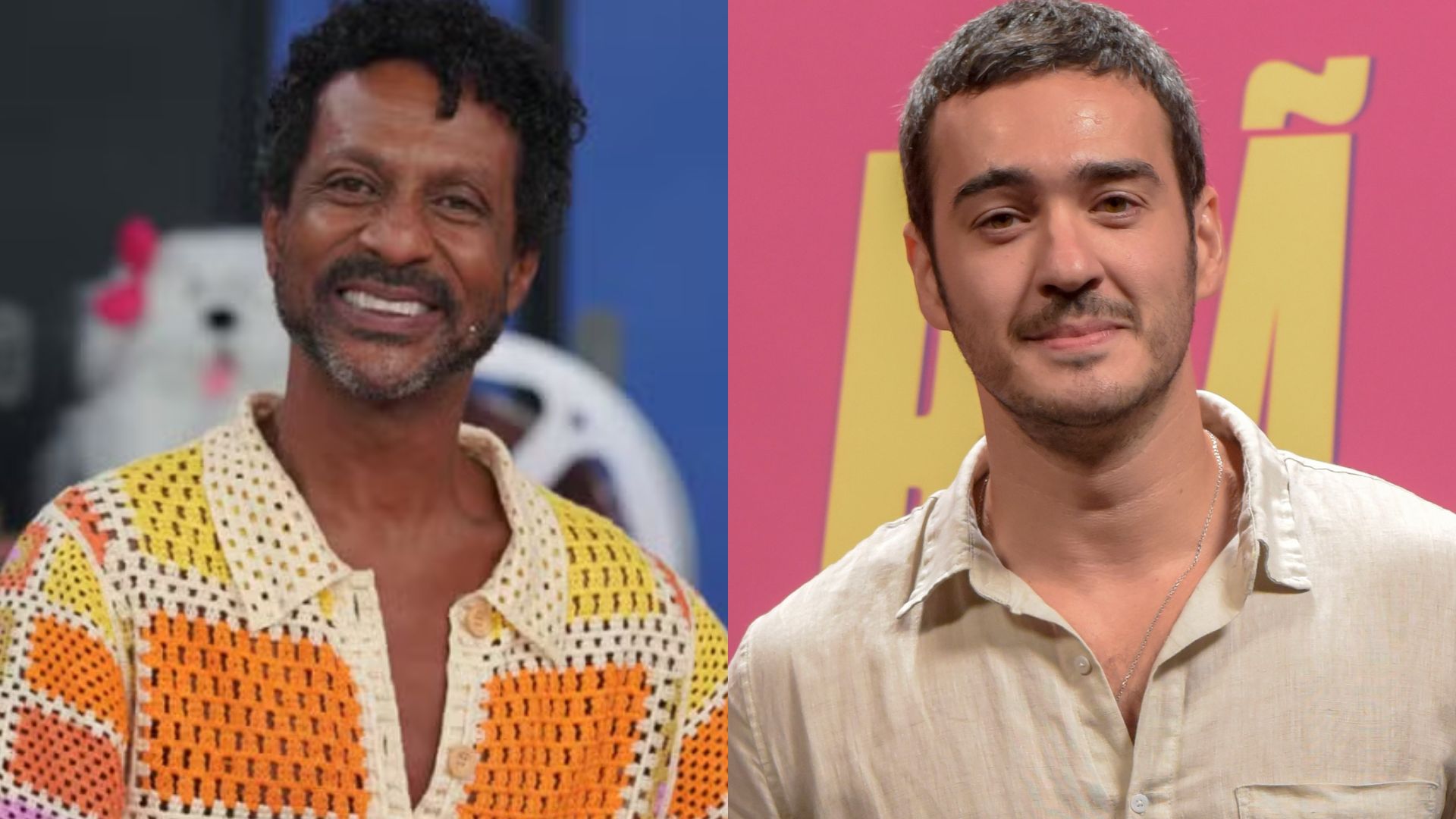 Luis Miranda e Marcos Veras no 'BBB 24' - Reprodução/Globo