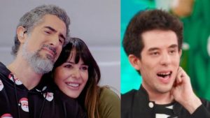 Marcos Mion, Suzana e Romeo - Reprodução/TV Globo
