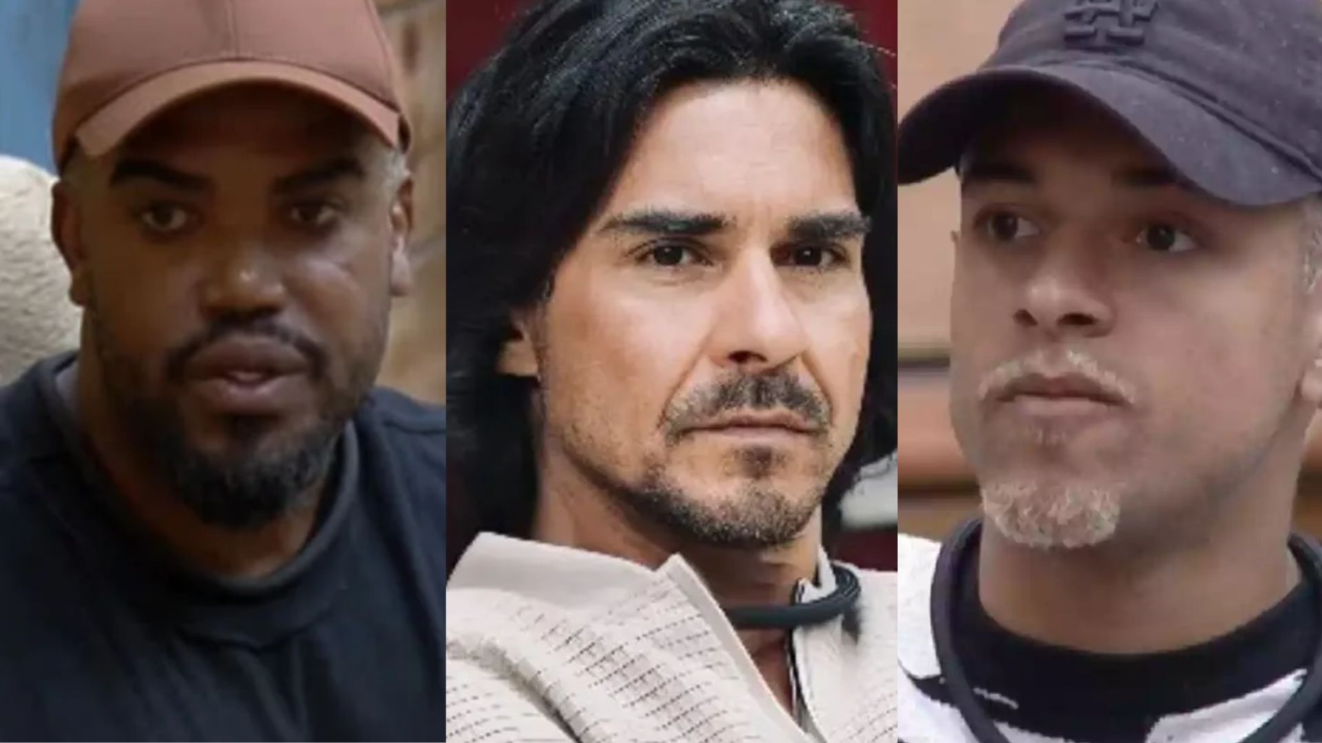 Tonzão, André e WL em 'A fazenda 15' - Reprodução/Record TV/Playplus