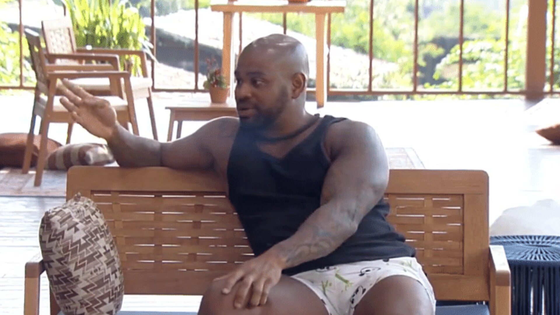 Cezar Black em 'A Fazenda 15'